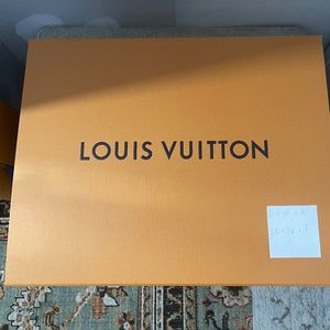 Louis Vuitton box and dust bag